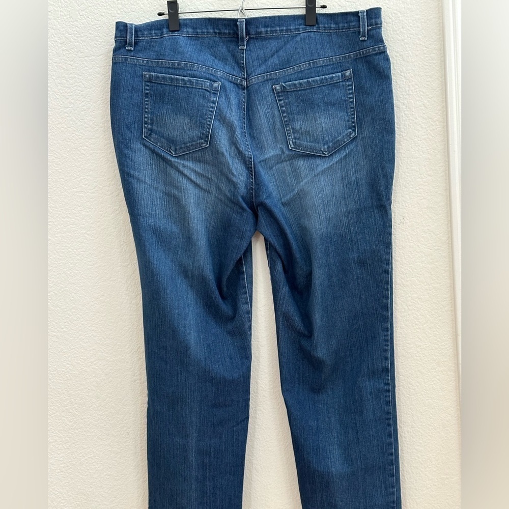 Gloria Vanderbilt denim jeans 18W “Amanda” style - Picture 5 of 6